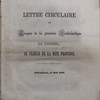 Lettres circulaires et mandements des évêques de la province ecclésiastique de Québec