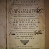 Les Dieux Et La Religion Des Payens, Pour l'intelligence des Poëts & des anciens Auteurs Grecs & Latine. Dii et Religio Ethnicorum, Ad Poëtarum Authorumque veterum sive Græcorum sive Latinorum intelligentiam. De goden En Godsdienst Der Heydenen, tot verstand der Dichters, en oude, zoo Gricksche als Latijnsche, Schrijvers