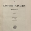 Annuaire de l'Institut canadien de Québec