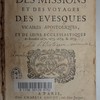 Relation des missions et des voyages des evesques vicaires apostoliques, et de leurs ecclésiastiques és années 1672, 1673, 1674 et 1675