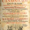 Forum ecclesiasticum, in quo jus canonicum universum