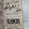 Les pseaumes de David en Latin & en François.