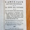 Nouveaux voyages de Mr le Baron de Lahontan, dans l'Amérique septentrionale