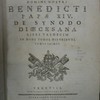 Sanctissimi domini nostri Benedicti Papæ XIV. De synodo diœcesana libri tredecim in duos tomos distributi