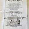 A.R.P. Casimiri Casani a Marsala... Dissertationes mystico-scholasticæ adversus pseudo-mysticos hujus ævi, seu contra molinosios larvatos...