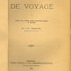 Notes de voyage en France, Italie, Espagne, Irlande, Angleterre, Belgique et Hollande