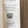 Sermons, Mystères.