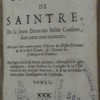 L'histoire et plaisante cronicque du petit Jehan de Saintre et de la jeune dame des belles cousines sans autre nom nommer, avecques deux autres petites histoires de Messire Floridan & de la belle Ellinde : & l'extrait des Cronicques de Flandres