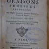 Recueil des oraisons funèbres