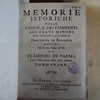 Memorie istoriche delle chiese e dei conventi dei frati minori dell' osservante e riformata provincia di Bologna...