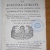 Praelectiones theologicae de ecclesia Christi