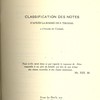 Classification des notes d’après la somme de S. Thomas, à l’usage du clergé