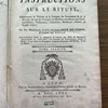 Instructions sur le rituel, contenant la théorie et la pratique des sacremens et de la morale, et tous les principes et décisions nécessaires aux curés, confesseurs, prédicateurs, chanoines, bénéficiers, prêtres, ou simples clercs