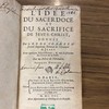 L'idee du Sacerdoce et du Sacrifice de Jesus-Christ