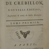 Oeuvres complettes de Crébillon