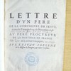 Lettre d'un père de la Compagnie de Jésus, écrite du Tunquin le 25. de Novembre 1658. au père procureur de la province de France de la mesme Compagnie, sur l'estat présent de la mission du Tunquin, & autres voisines