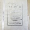 Vita del B. Pacifico da San Severino, sacerdote professo de' Minori riformati della più stretta osservanza di S. Francesco...