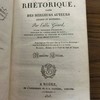 Préceptes de rhétorique tirés des meilleurs auteurs anciens et modernes