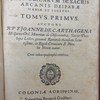Homiliarum catholicarum de sacris arcanis Deiparae Mariae et Josephi