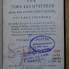 Élévations à Dieu sur tous les mystères de la religion chrétienne