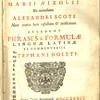 Lexicon ciceronianum, suivi de Phrases et formulae latinae de Stephanus Doletus