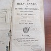 Les Helviennes, ou Lettres provinciales philosophiques