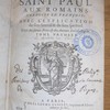 Epistre[s] de Saint Paul