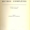 Oeuvres complètes