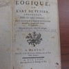 La logique, ou L'art de penser, contenant, outre les règles communes, plusieurs observations nouvelles, propres à former le jugement