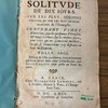 Solitude de dix jours. Sur les plus solides veritez, et sur les plus saintes maximes de l'Evangile. Contenant vingt Entretiens, pour les personnes d'Oraison, & vingt Lectures sur les mesme sujets, pour ceux qui ne sçauroient méditer, ou qui se trouveroient trop distraits en leur méditation
