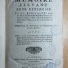 Mémoire servant pour l'exercice de la jurisdiction de M. le cardinal de Bouillon, Doyen du Sacré College, Abbé, Chef & Superieur General de l’Abbaye & de tout l’Ordre de Cluny