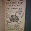 La sainteté de l'état ecclesiastique