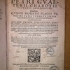 Praelectiones Petri Gualterii Chabotii Pictonis Sanlupensis : Quibus Quinti Horatii Flacci Venusini vatis poemata omnia triplici artificio; Dialectico, Grammatico, et Rhetorico accuratè explicantur