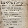 Nouveau commentaire sur la coutume de la prévoté et vicomté de Paris