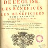 Ancienne et nouvelle discipline de l’Église, touchant les bénéfices et les bénéficiers