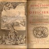 Les fonctions et devoirs des officiers tant de l'infanterie que de la cavalerie