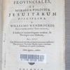 Ludovici Montaltii Litterae provinciales, de morali & politica Jesuitarum disciplina