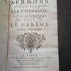 Les sermons de feu le R.P. Terrasson, prêtre de l'Oratoire, pour le carême