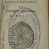 D. Thomas Aquinas de rebuspublicis, et principum institutione, libri IV