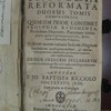 Prosodia reformata duobus tomis comprehensa, quorum prior continet prosodiae rvdimenta, prosodiam majorem, poetarum versus plures quam vigintiquattuor mile ... posterior autem continet indicem syllabarum controversarum, postremò indicem aequivocorum diversae quantitatis