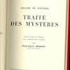 Traité des mystères
