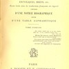 Lettres apostoliques, encycliques, brefs, etc., texte latin avec la traduction française en regard, précédées d'une notice biographique, suivies d'une table alphabétique