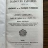 Dialogues familiers sur les cérémonies et les pratiques extérieures de l'Église catholique