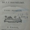 Oeuvres diverses de J. J. Barthélémy