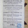 Solitudo sacra ad dies octo, vel decem animae saluti utiliter impendendos in meditationibus aeternarum veritatum juxta ideam Exercitiorum S.P. Ignatii