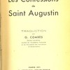 Les confessions de Saint Augustin