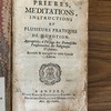 Priéres, méditations, instructions et plusieurs pratiques de dévotion appropriées à l'Usage des Demoiselles Pensionnaires des Religieuses Ursulines