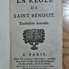 La regle de Saint Benoist, traduction nouvelle