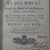 De la décadence des lettres et des mœurs, depuis les Grecs et les Romains jusqu'à nos jours