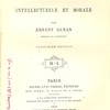 La Réforme intellectuelle et morale